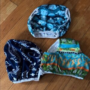 Swim diaper cover for the pool
